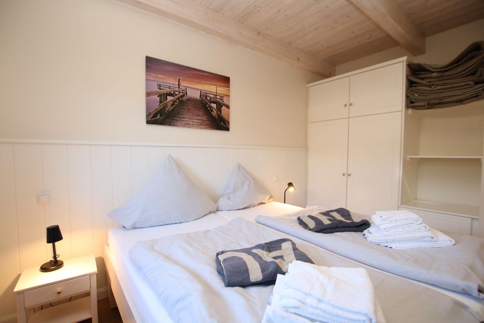 gemütliches Doppelbett