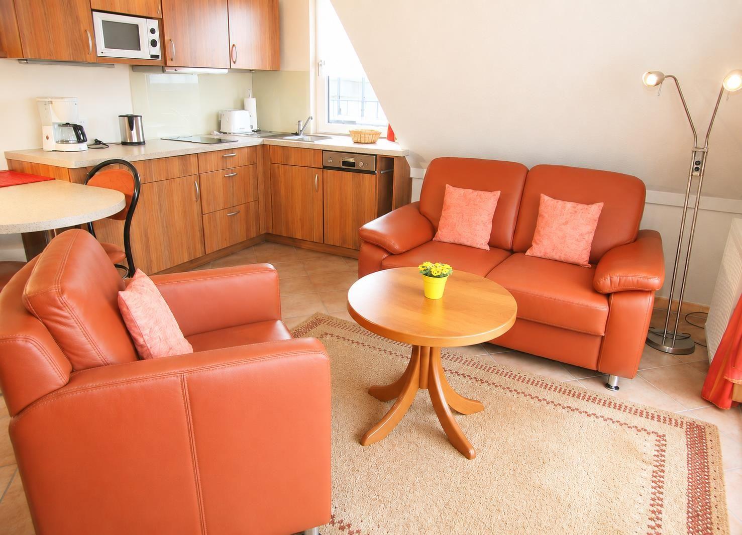 Haus Dünenglück, Dünenweg 23, Whg.34, Dachgeschoss, Panorama- Seesicht, Cuxhaven- Duhnen