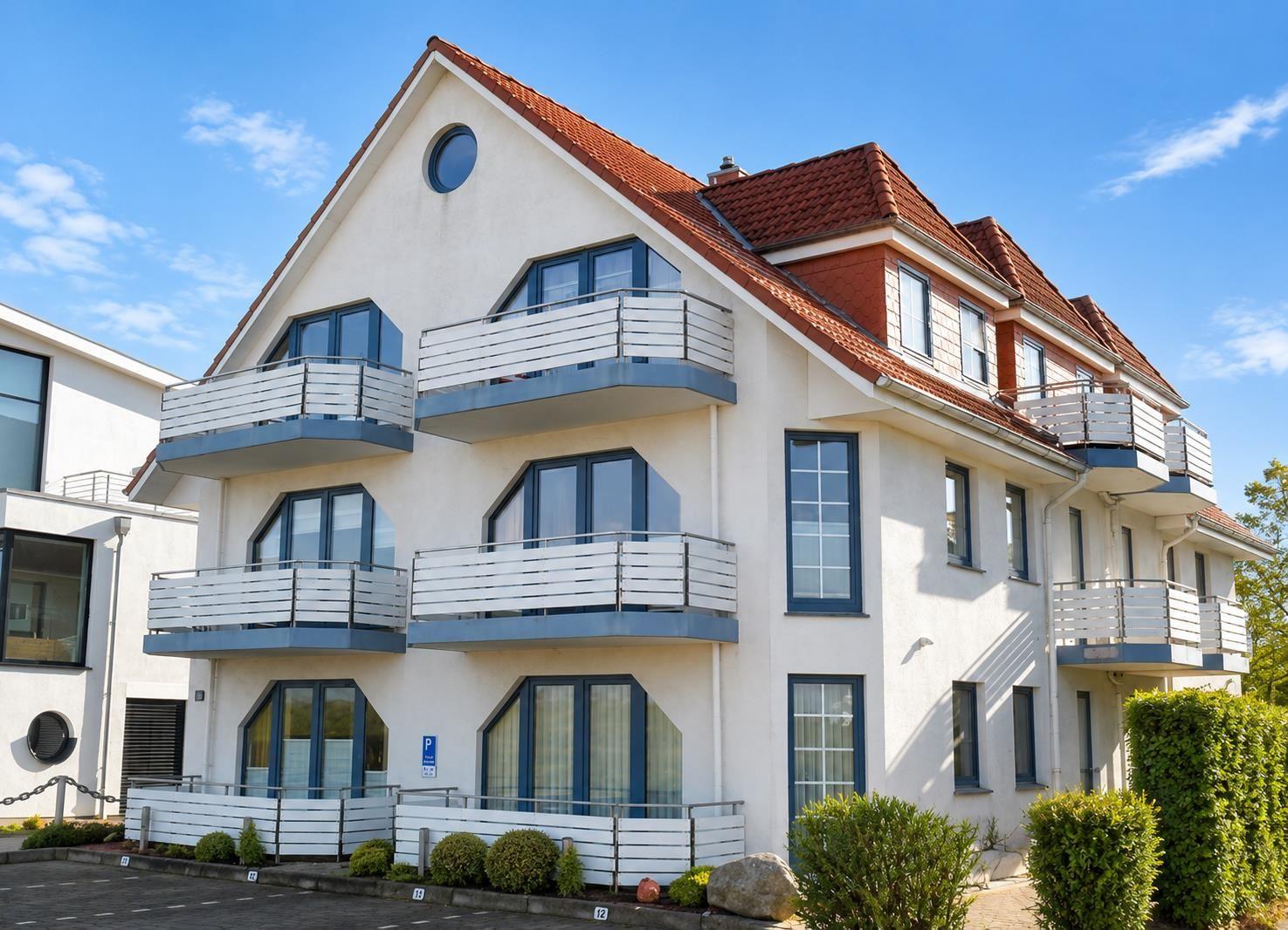 Haus Dünenglück, Dünenweg 23, Whg.34, Dachgeschoss, Panorama- Seesicht, Cuxhaven- Duhnen