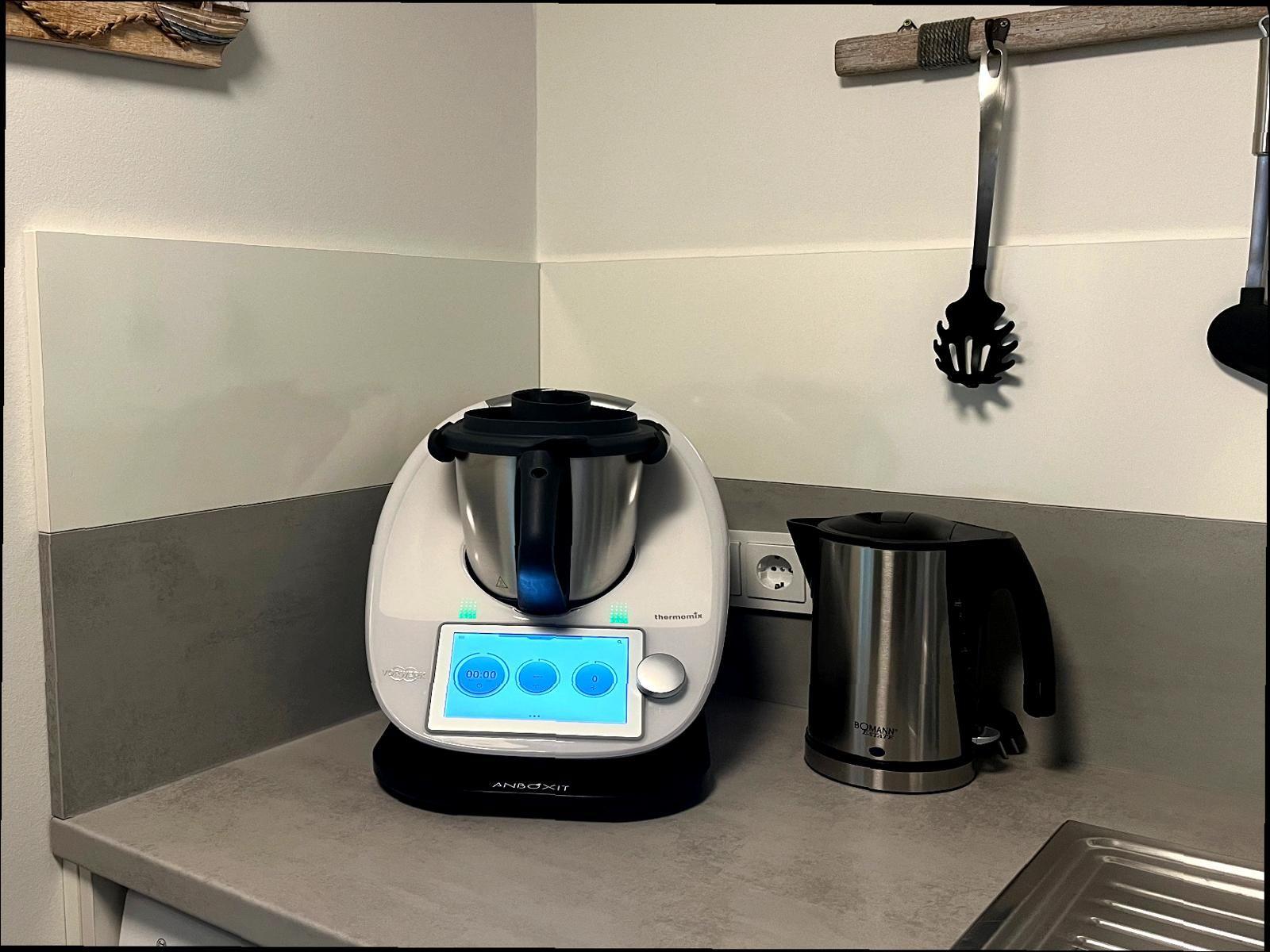Thermomix in der Fewo MEERwert by Seeblick Ferien ORO