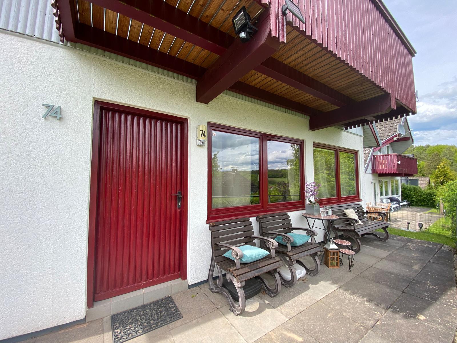 Terrasse vorne