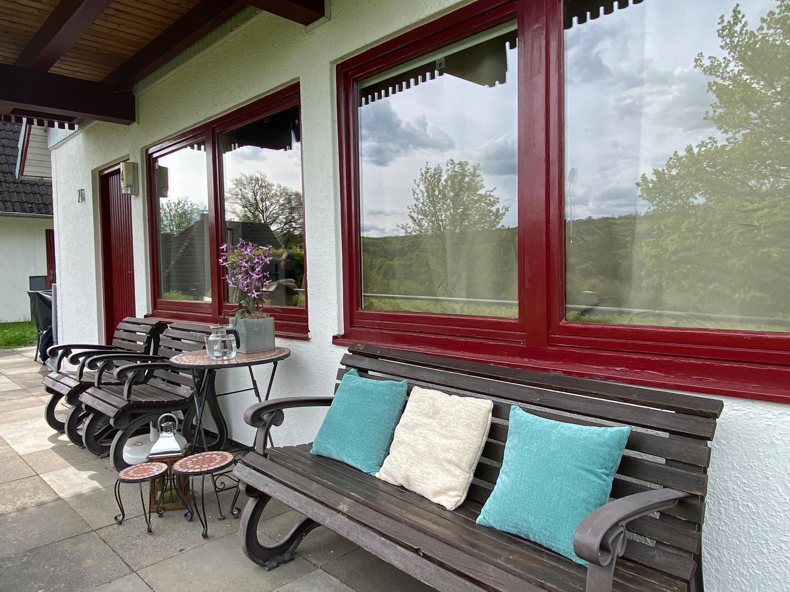 Terrasse vorne