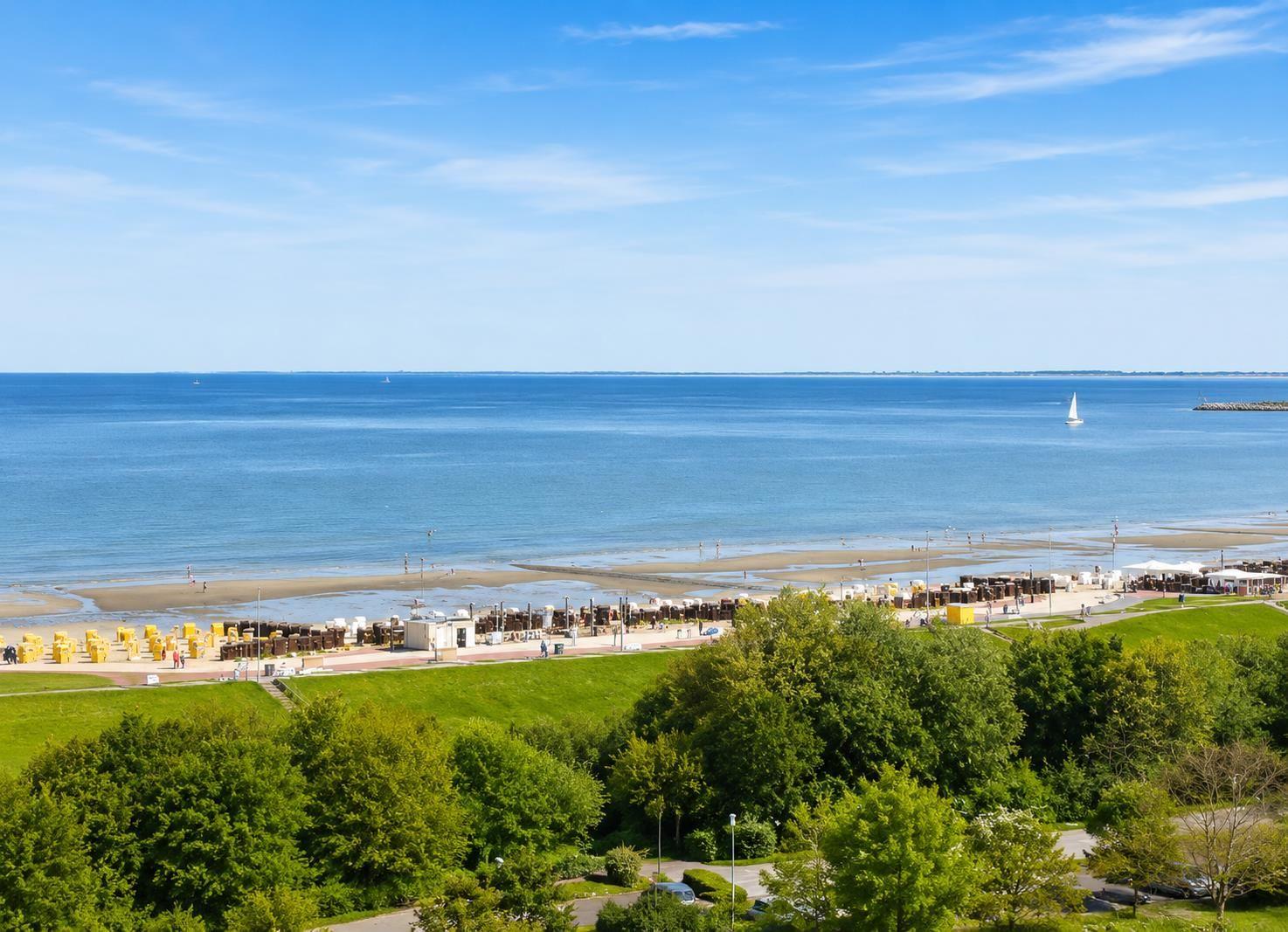 Stranhochhaus Döse, Seesicht, 9 Etage, Nordfeldstr. 24, Cuxhaven- Döse