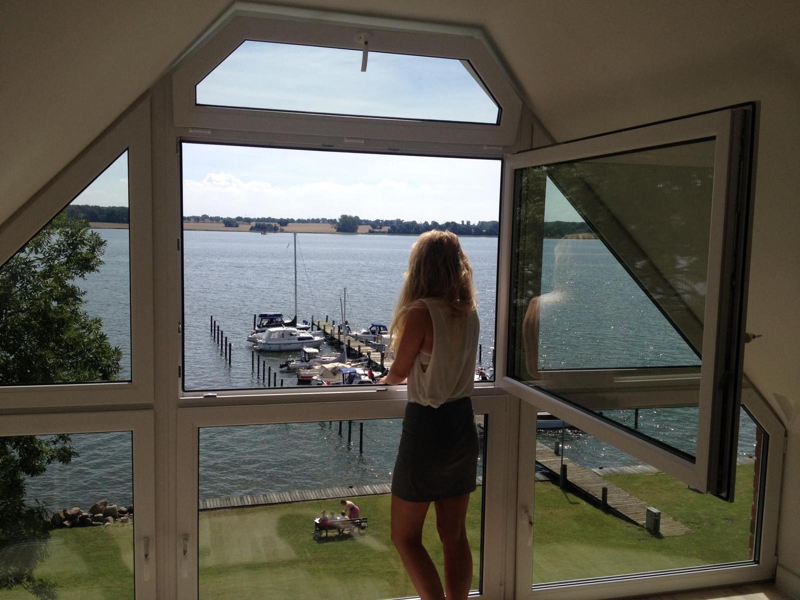 Ausblick Wohnzimmer