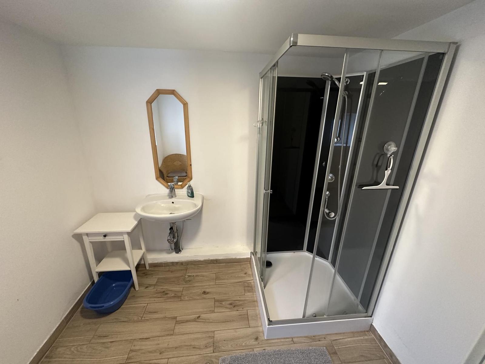 Badezimmer, Dusche