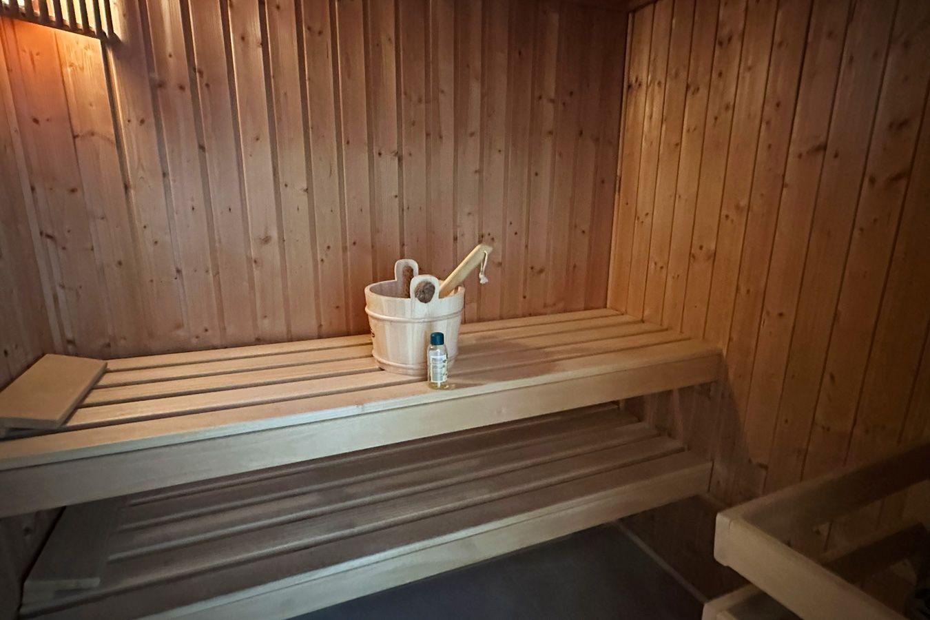 die Sauna steht Ihnen kostenfrei zur Verfügung