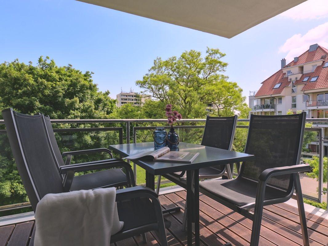 gemütlicher Balkon