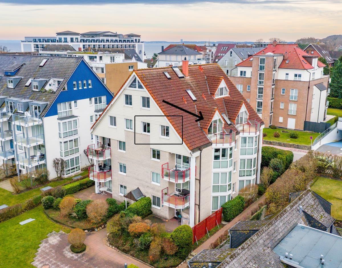 Ferienwohnung mit Balkon und Blick auf den See