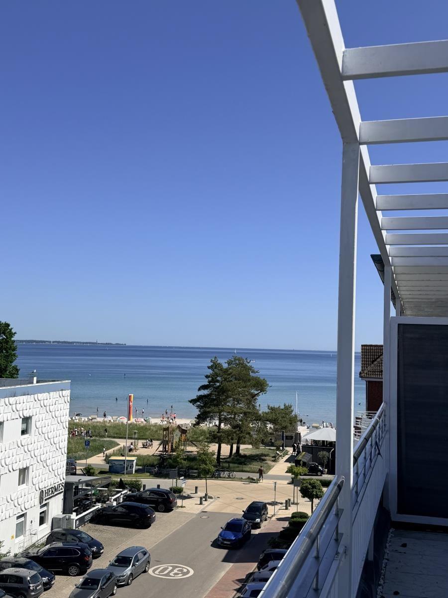 Ausblick vom Balkon