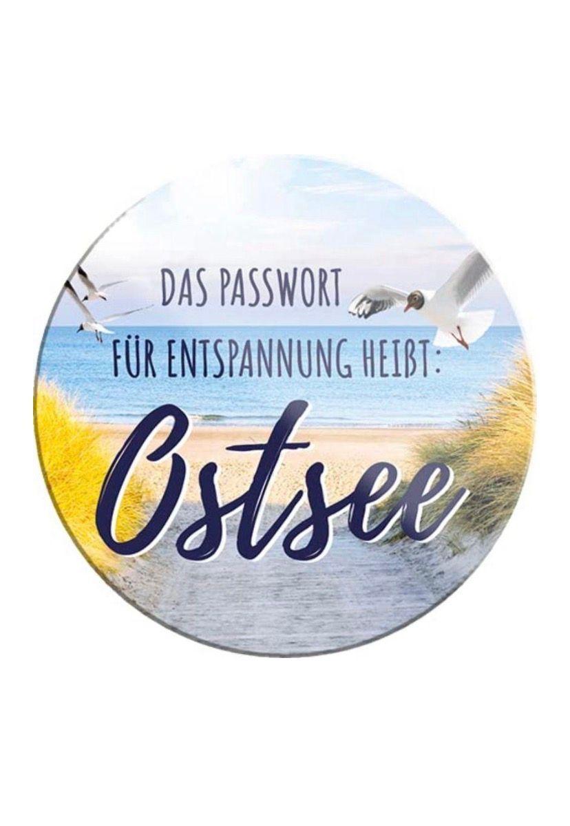 Das Passwort für Entspannung heißt Ostsee. Strand, Wellen und Möwen.