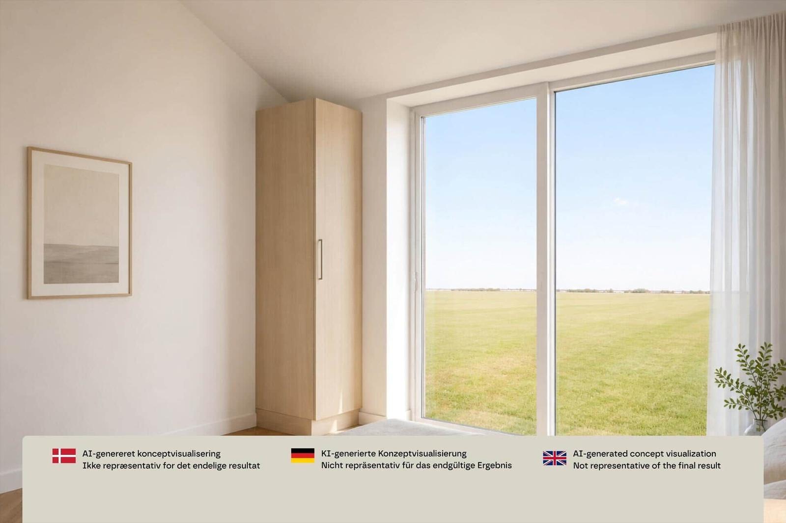 Dusche mit Duschbrause, Waschbecken und Spiegel mit Beleuchtung.