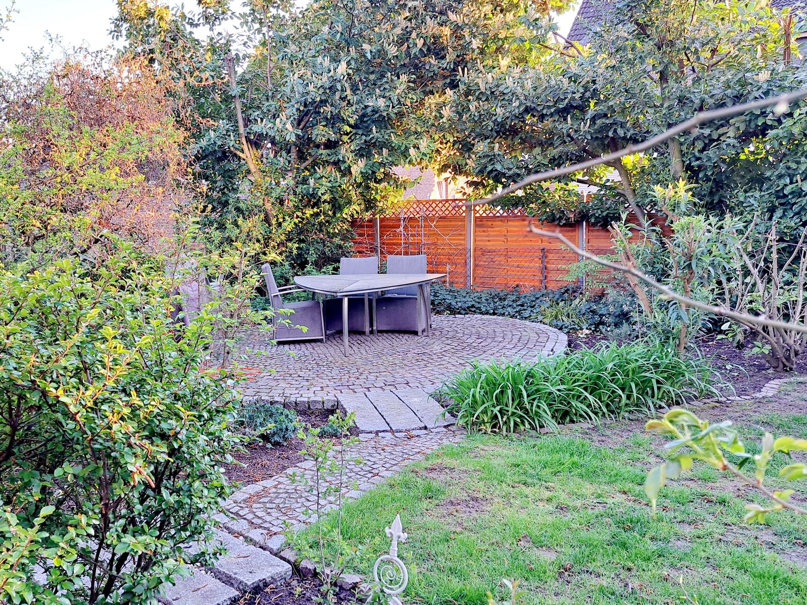 Sitzplatz im Garten
