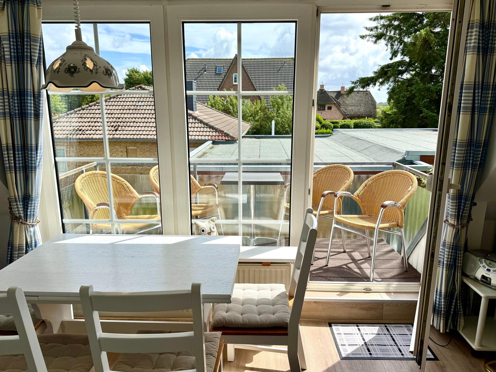 Zugang zum Balkon