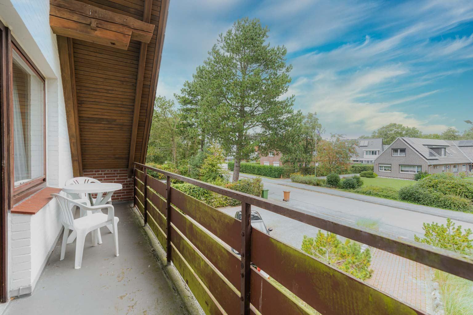 Balkon...
