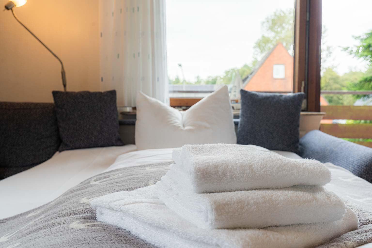 Schlafsofa im Wohnzimmer...