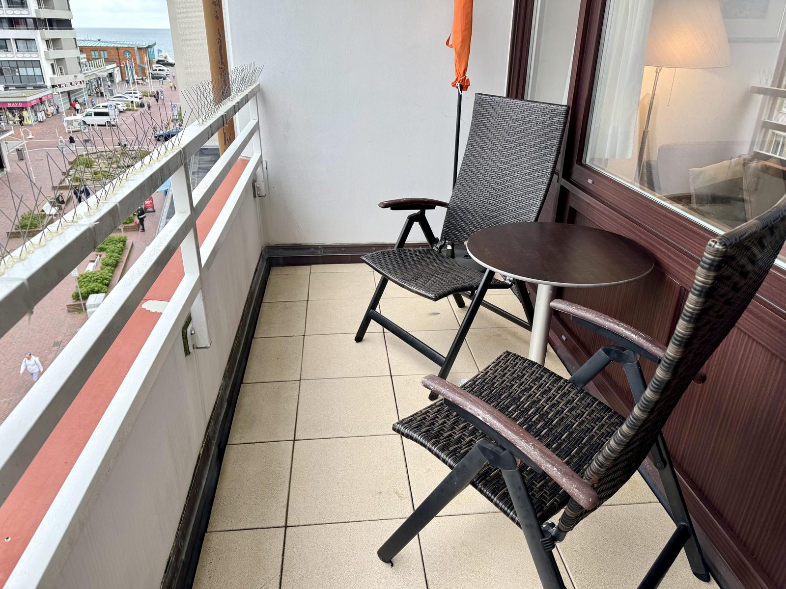 Balkon am Wohnbereich