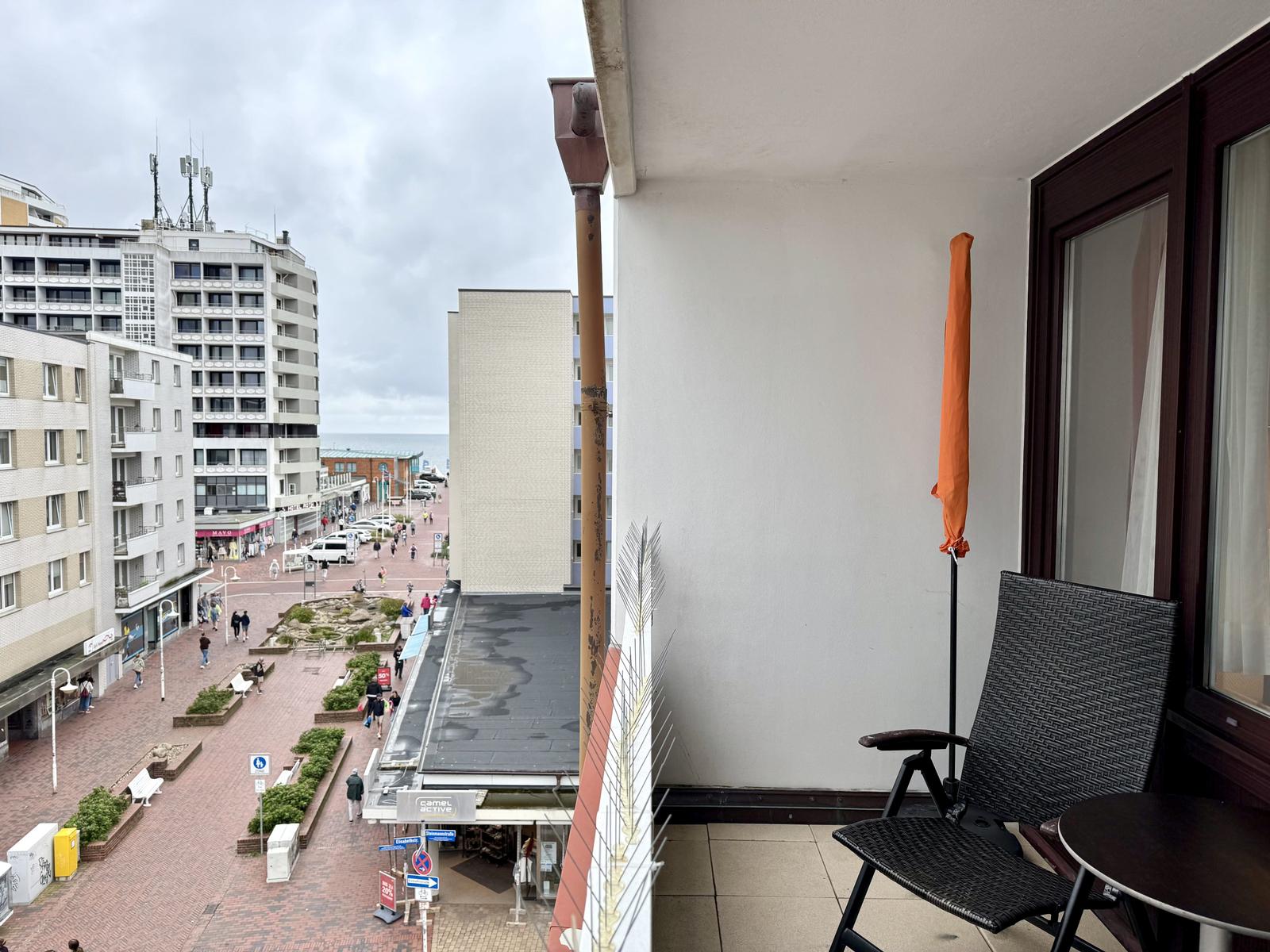 Balkon am Wohnbereich