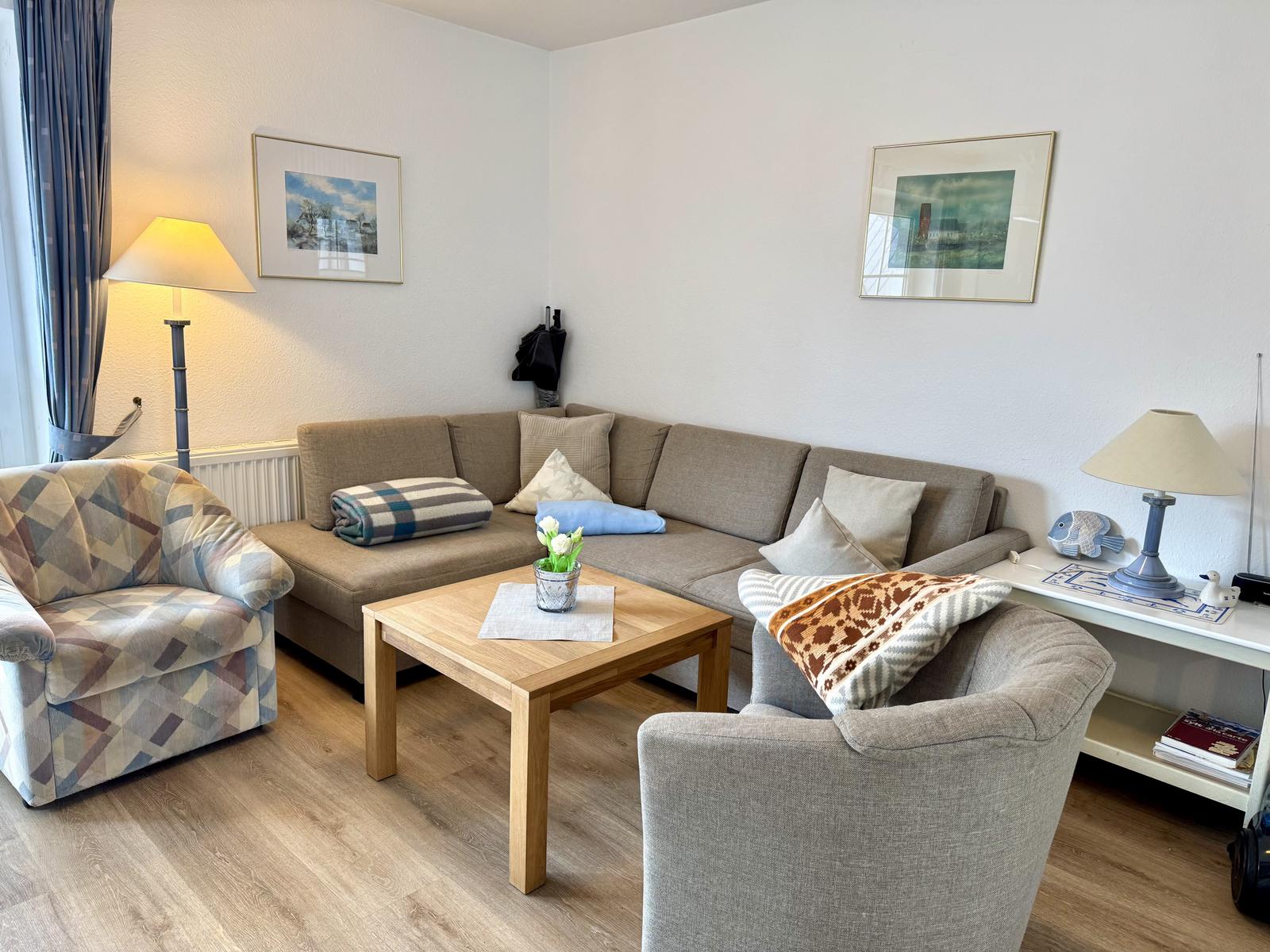 Wohnzimmer inkl. Schlafcouch für 1-2 Personen