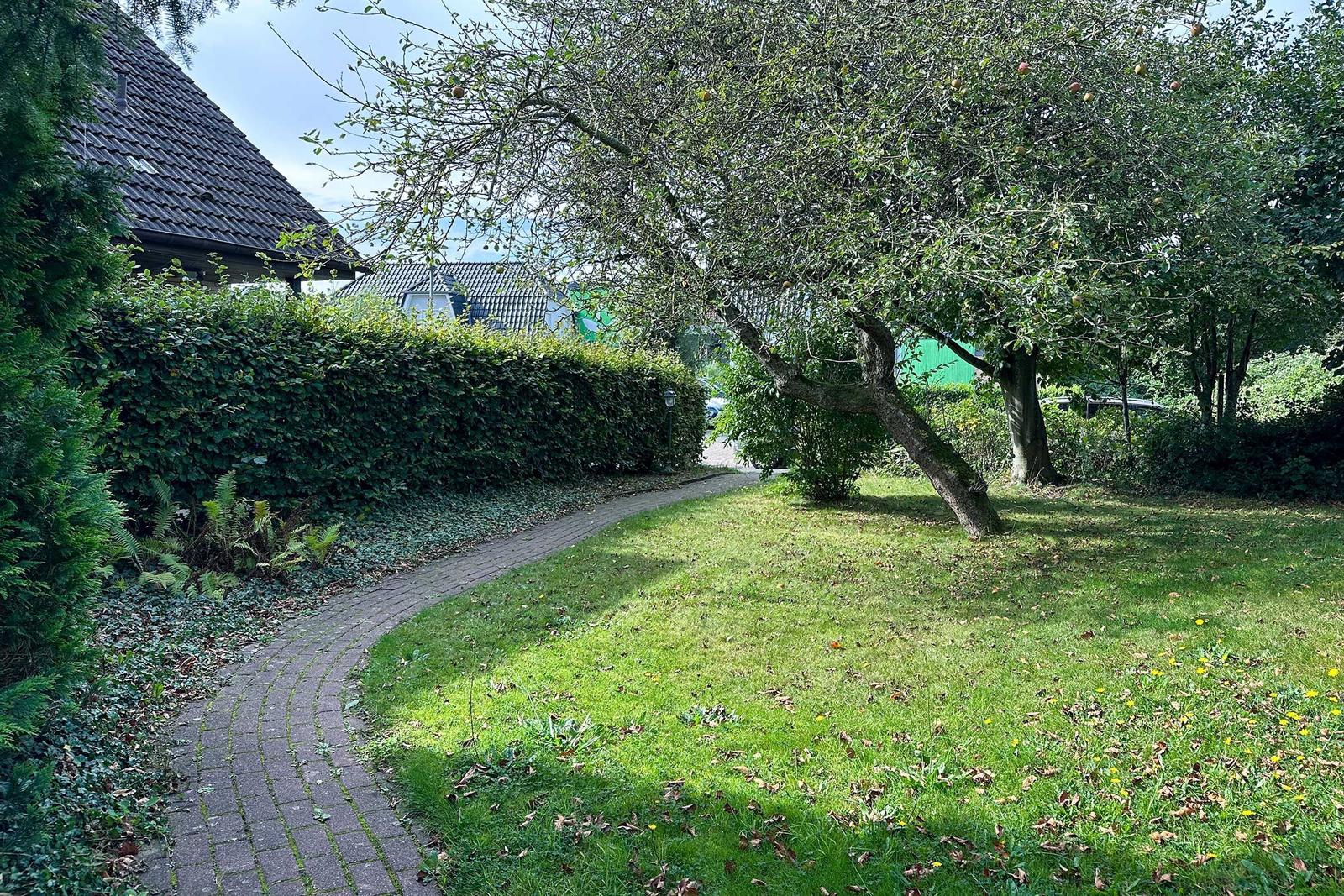 Garten mit Blickschutz