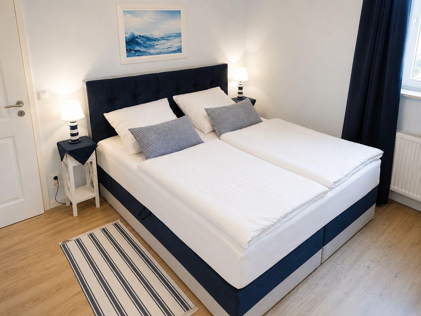 neues Boxspringbett-63 cm Liegehöhe