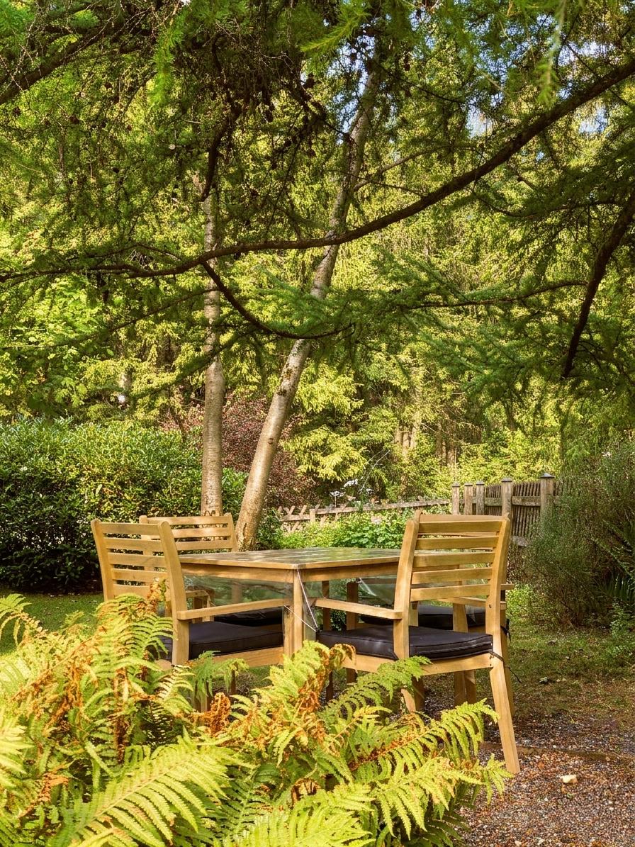 Sitzbereich im Garten