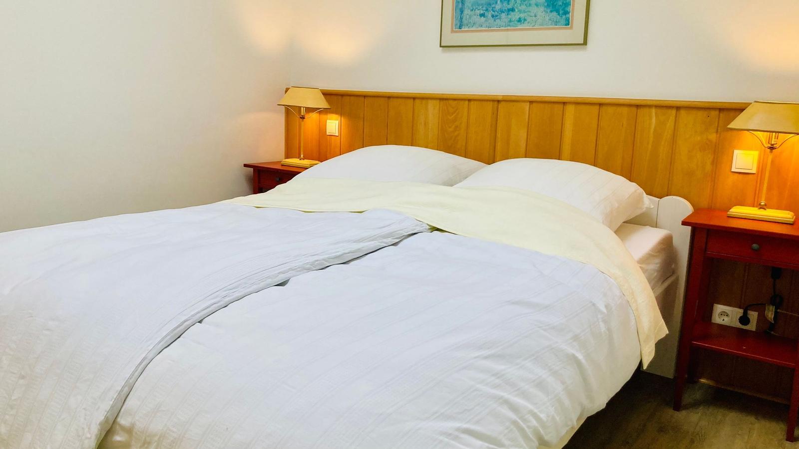Schlafzimmer Nr. 2 mit Doppelbett