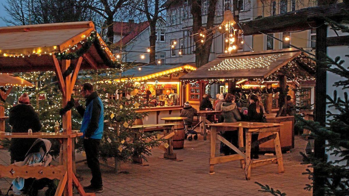 Wintermarkt in Bad Harzburg von Ende November - Januar