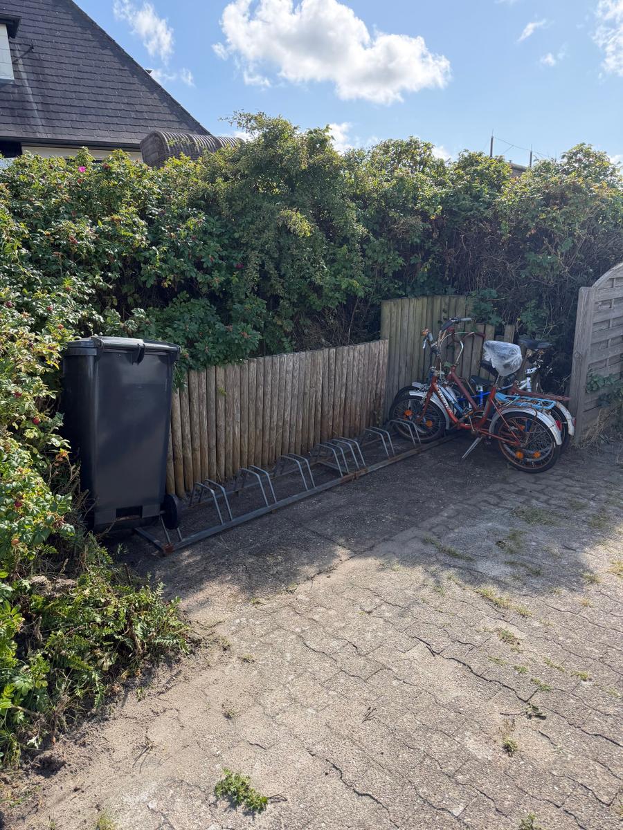 Fahrradabstellmöglichkeit auf dem Parkplatz