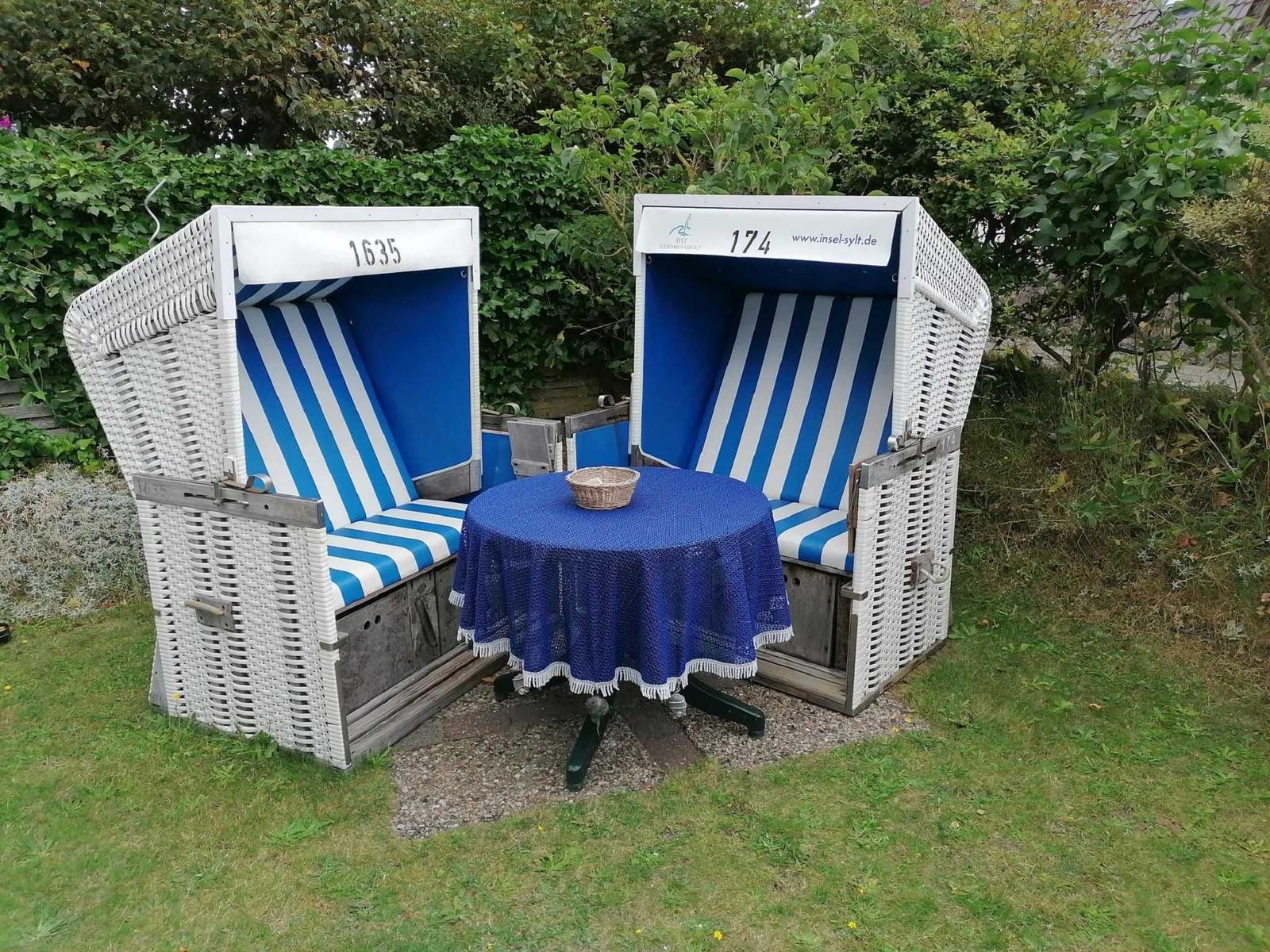 Sitzecke im Garten