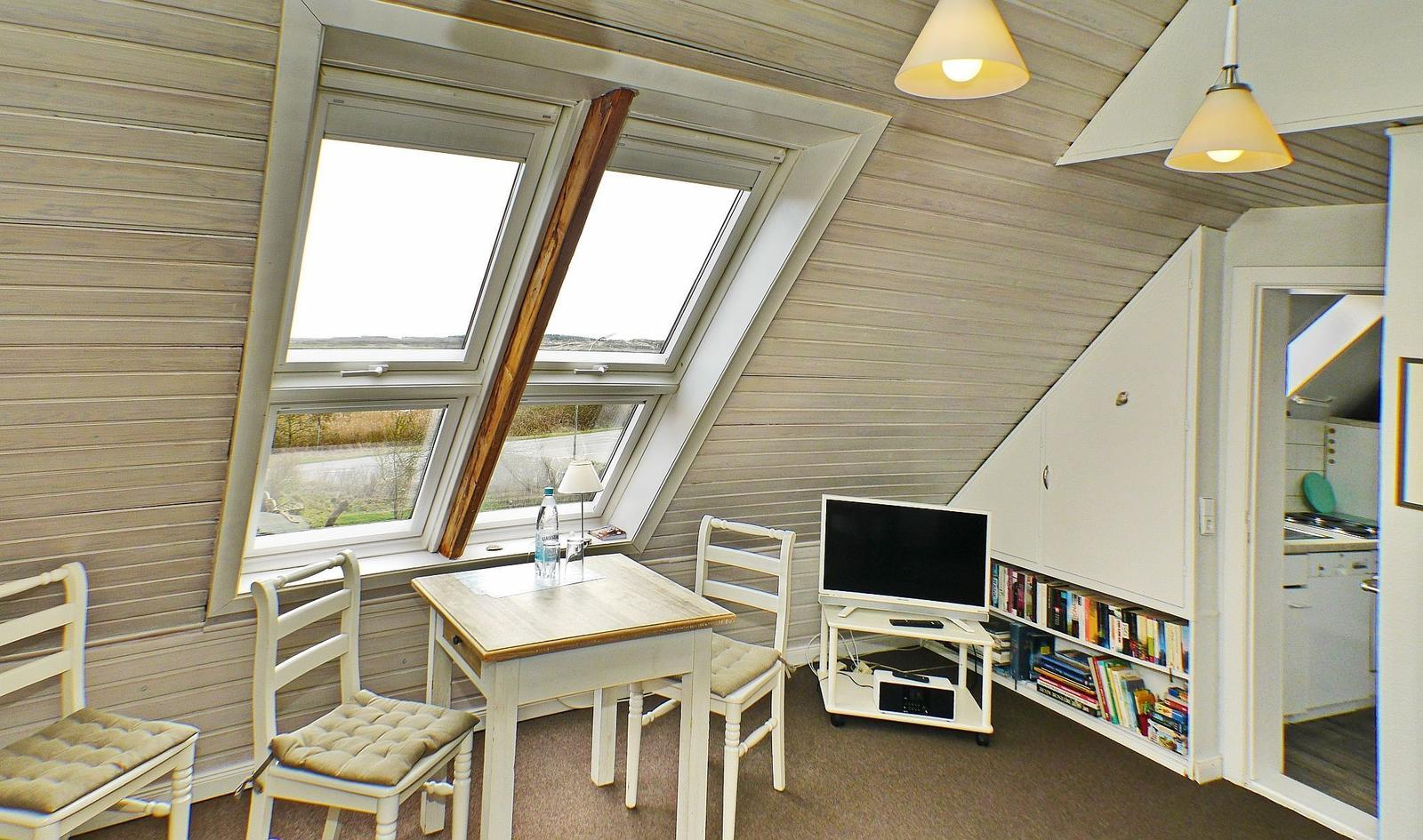 Wohnzimmer mit Essecke
