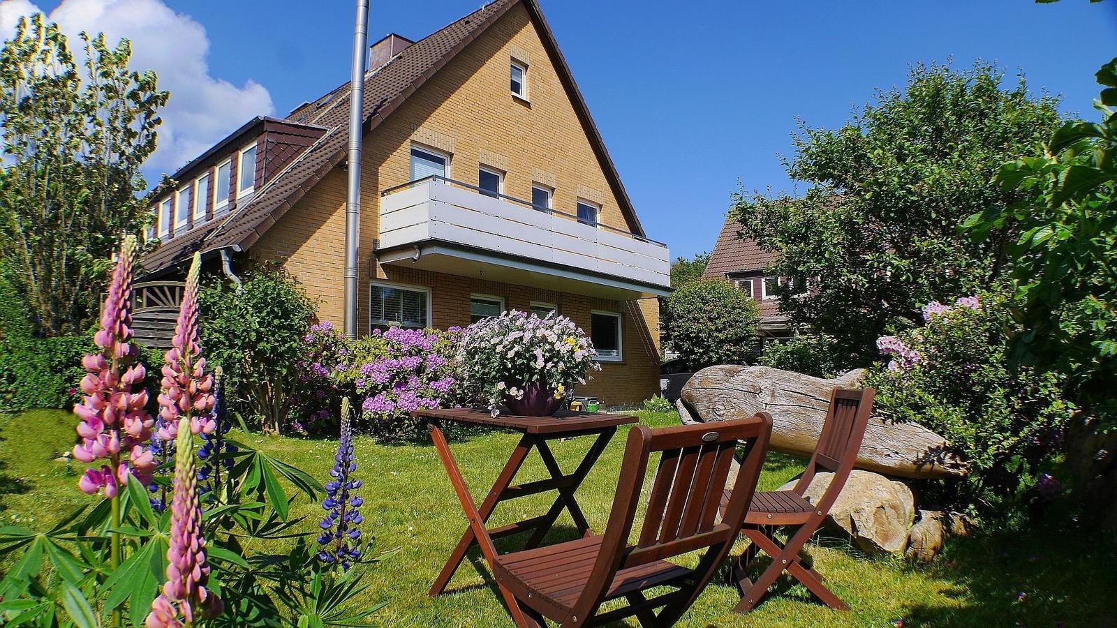 Garten mit Sitzecke