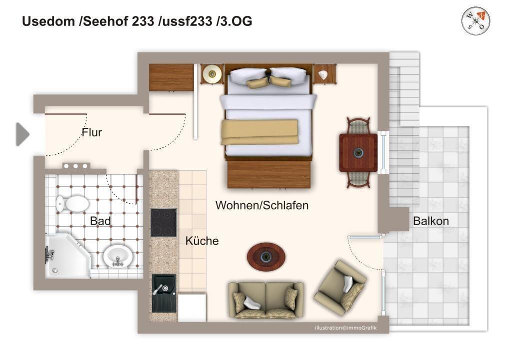 Technische Spezifikationen für einen Stellplatz in einer Tiefgarage mit maximal zulässigen Fahrzeugmaßen.