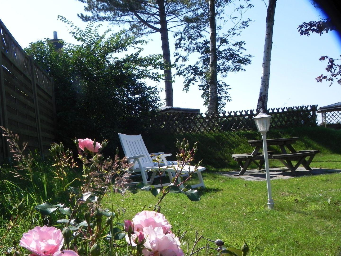 Outdoorsessel am Hüs Sanskiin in Süddorf auf Amrum
