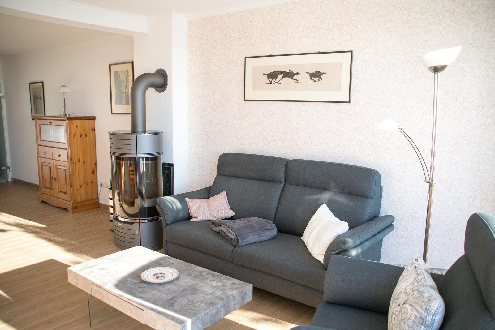 Küche in der Ferienwohnung Passat im Haus Kap Hoorn in Wittdün auf Amrum