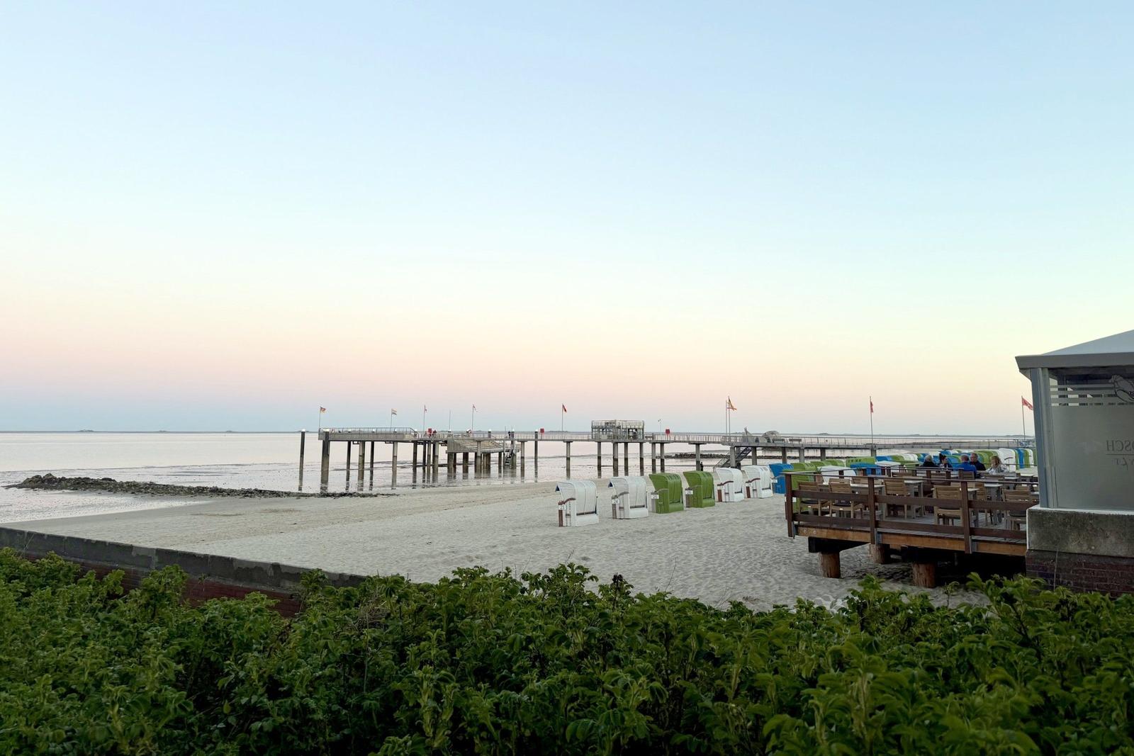 Blick auf den Strand