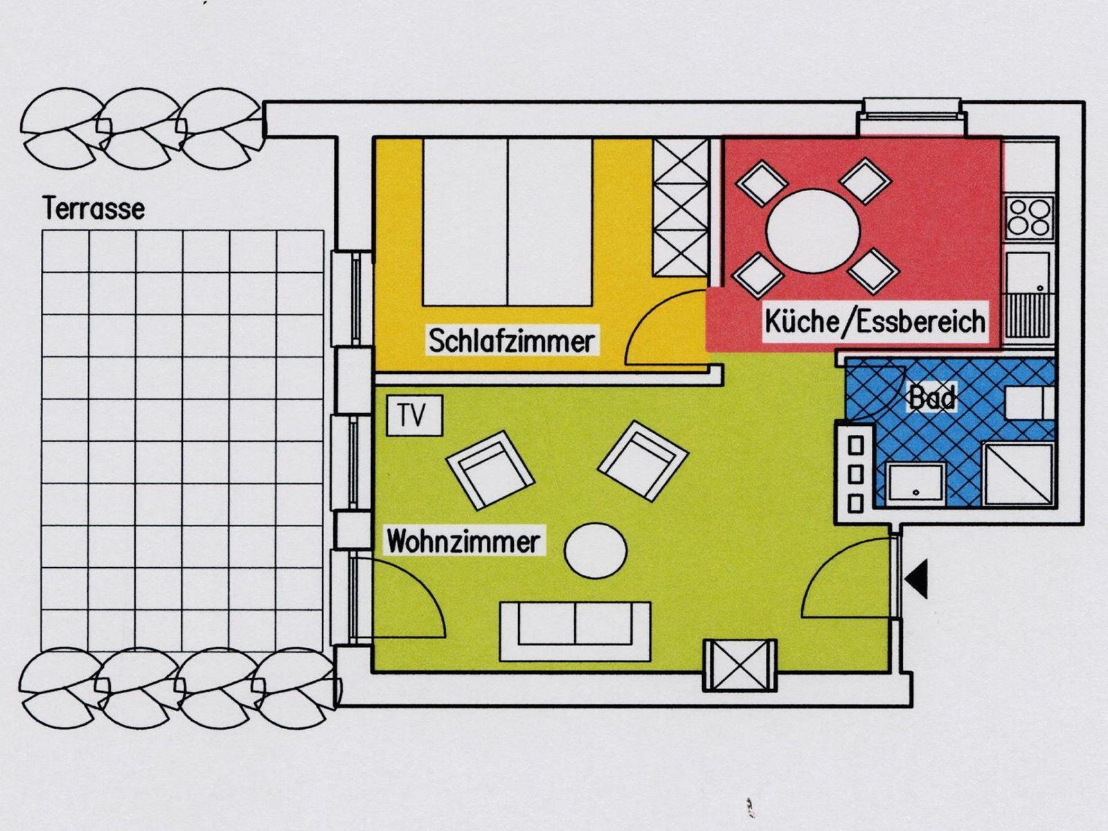 Weiße Villa mit Balkon und vielen Fenstern. Name Bismarckshöhe sichtbar.