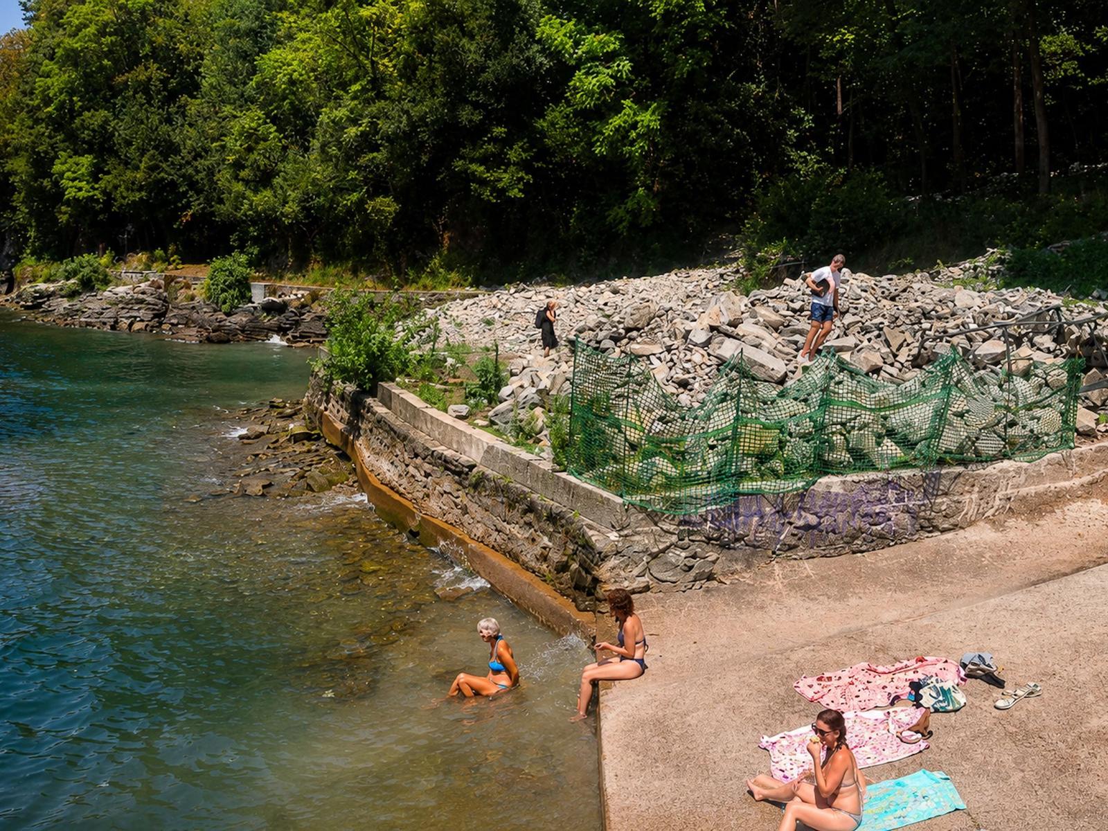 Pognana Lario Strand