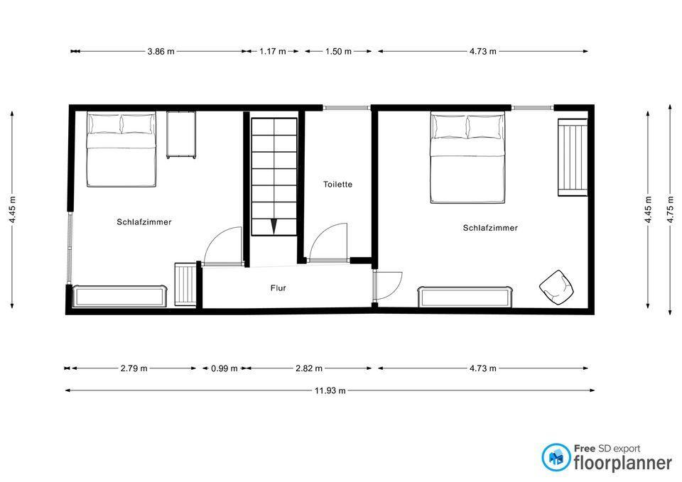 Ferienhaus Bergstadtblick mit vier Sternen nach DTV-Klassifizierung.