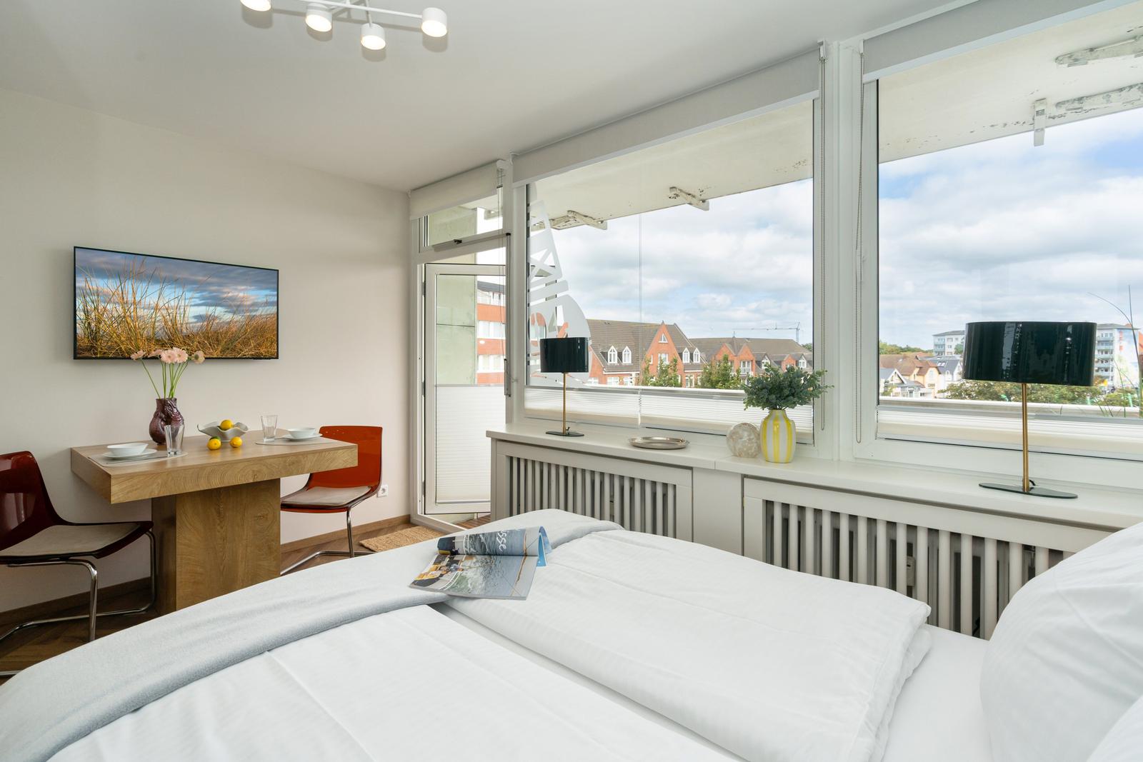 Wohn- und Schlafzimmer