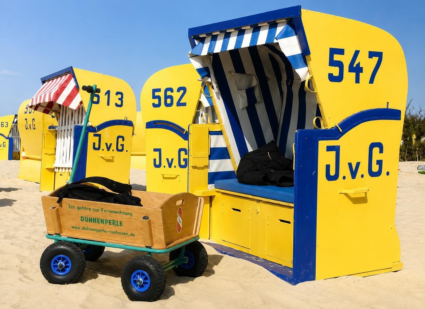 Duhnenperle, Wehrbergsweg 26, inkl. Strandkorb, Cuxhaven- Duhnen