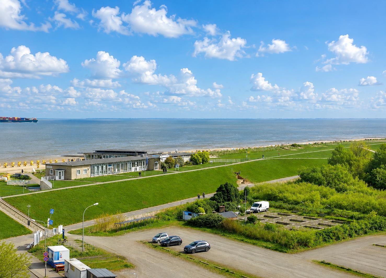 Haus Atlantic Whg. 710, Strandhausallee 29, 27476 Cuxhaven Döse, Seesicht