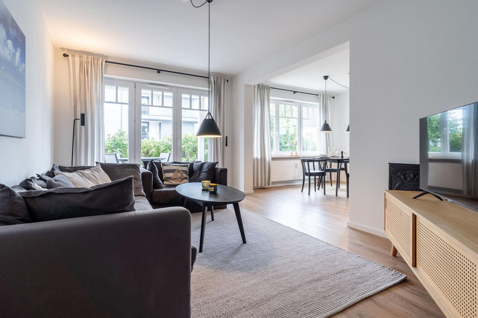 Offenes Wohn- und Esszimmer...