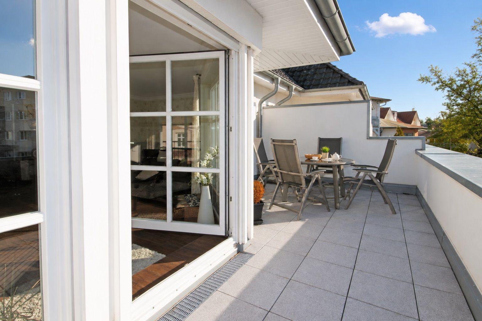 Balkon West und Nordseite