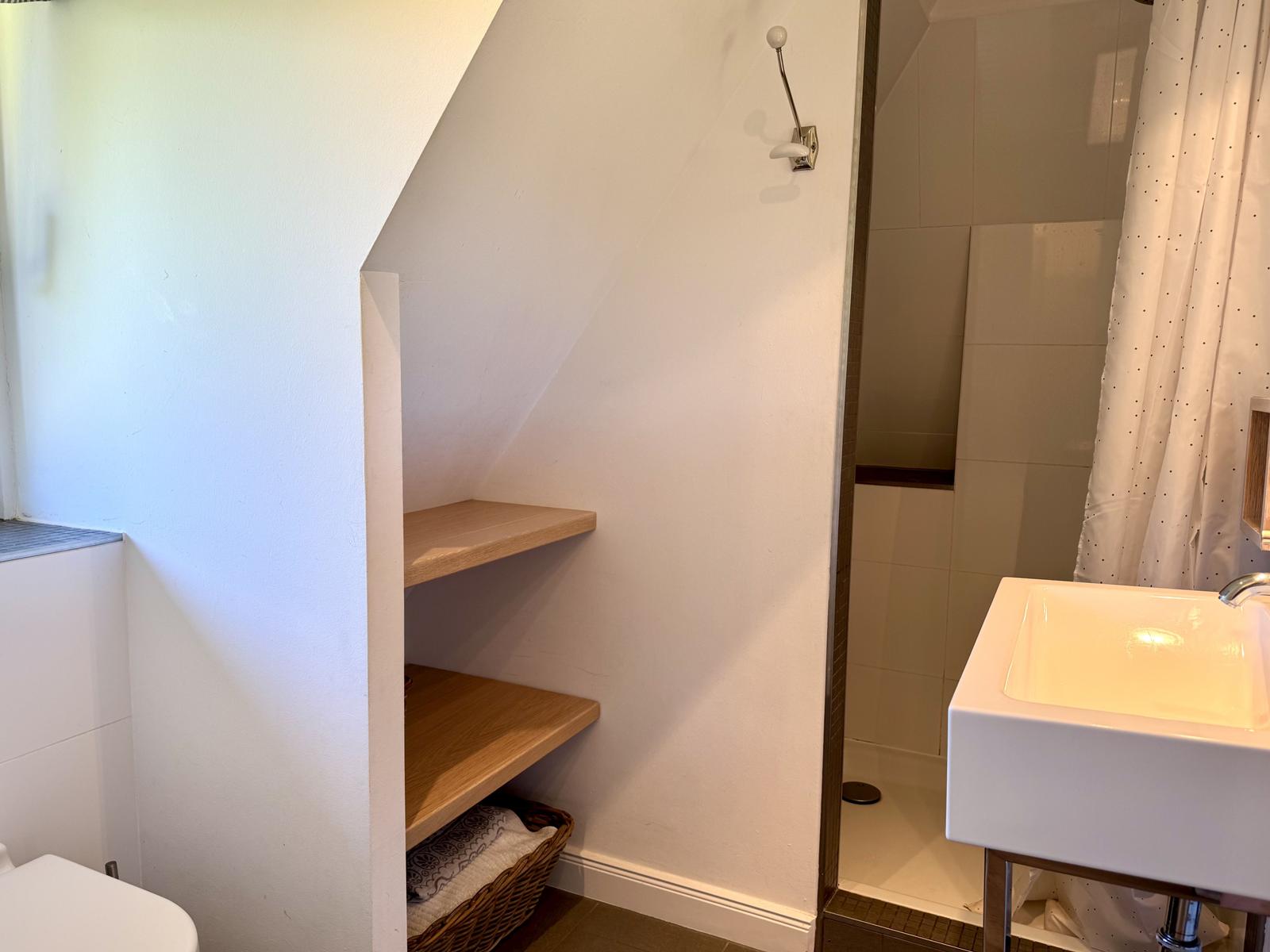 Tageslichtbad mit Dusche und WC