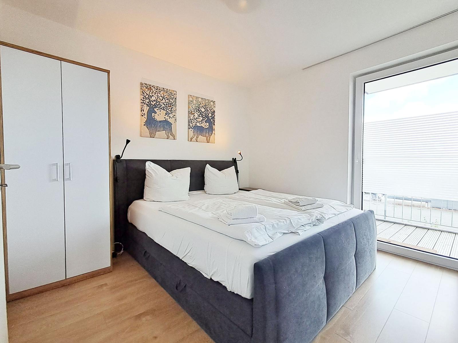 Schlafzimmer 1 - modern und freundlich
