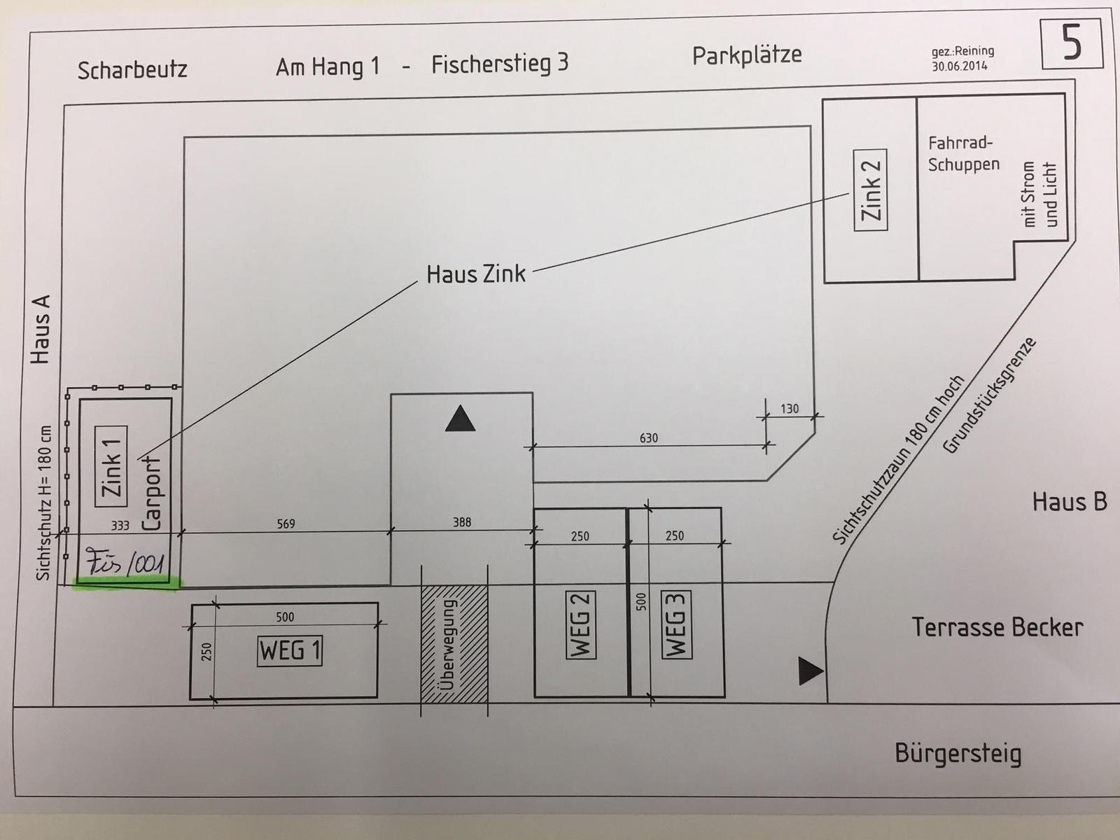 Funktionaler Grundriss einer Wohnung mit zwei Schlafzimmern, Bad und Wohnbereich.