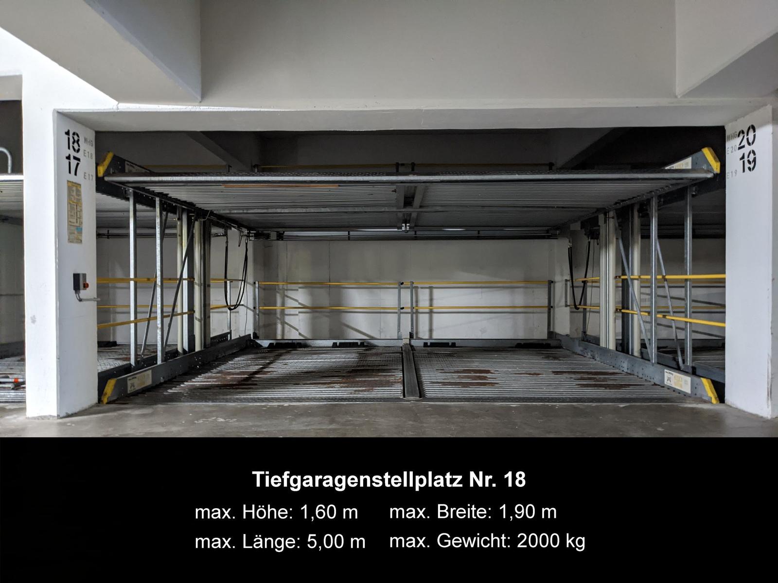 Wohnung mit Schlafzimmer, Bad, Küche, Wohnbereich und Terrasse.