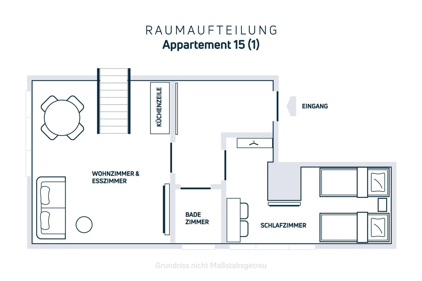 Garten für Urlaubsgäste