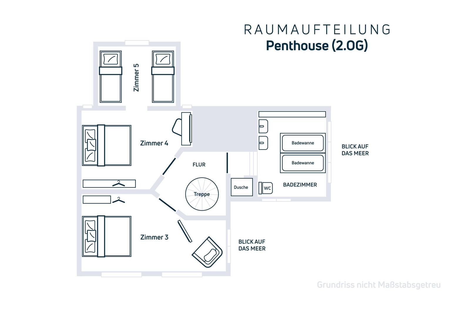 Multimedia TV und Sofalandschaft