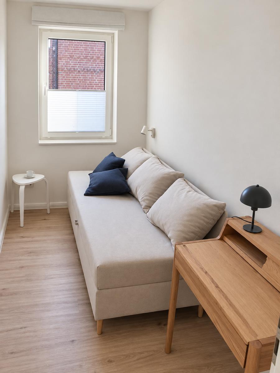 Wohnschlafzimmer mit Schlafsofa (80 x 200)